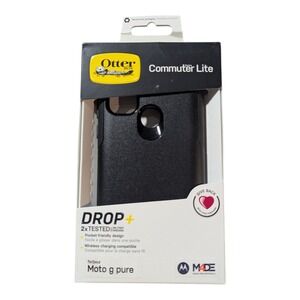 i1. OtterBox Commuter Lite Case For Motorola Moto‎ G Pure - Black